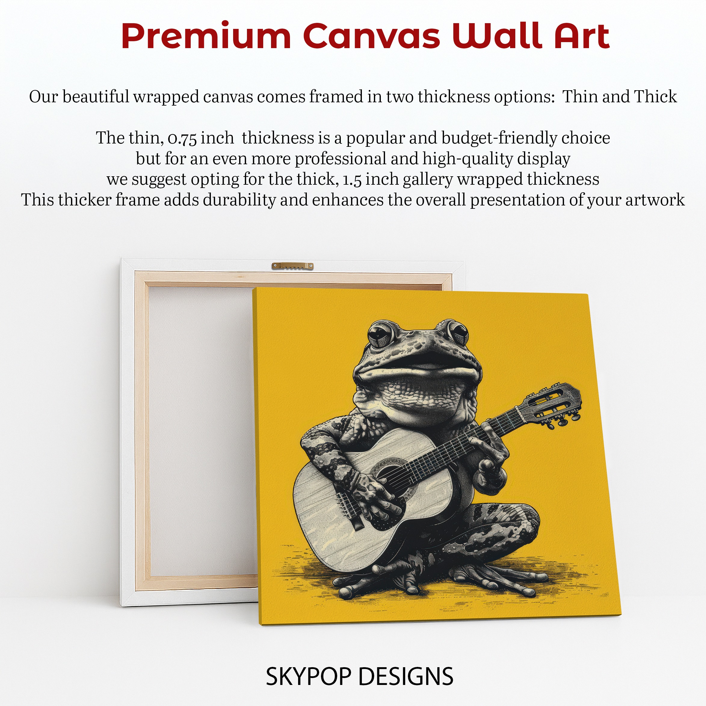 6.jpg Frog Guitarist Art