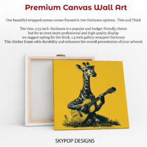 Giraffe Jam Session Art