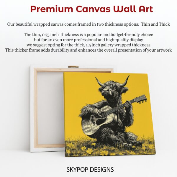 Highland Cow Art