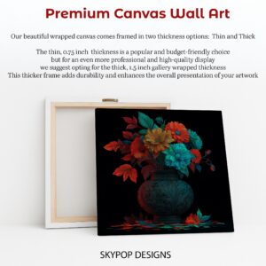 Floral Vase Art