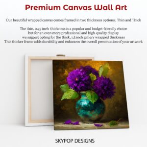 Dahlia Bouquet Art