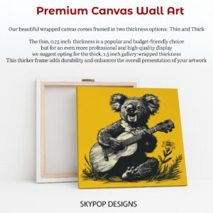 Koala Guitar Art
