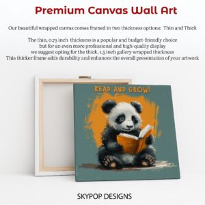 Panda Reading Art
