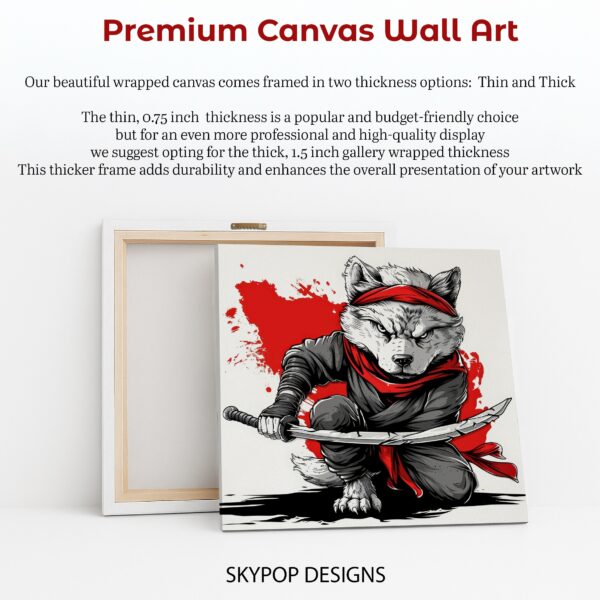 Wolf Ninja Art