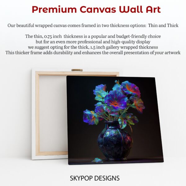 Luminous Petals Art