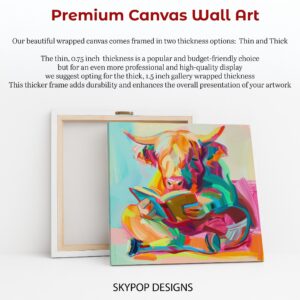 Highland Cow Art