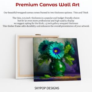 Emerald Bloom Art