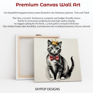 Cat Regal Crown Art