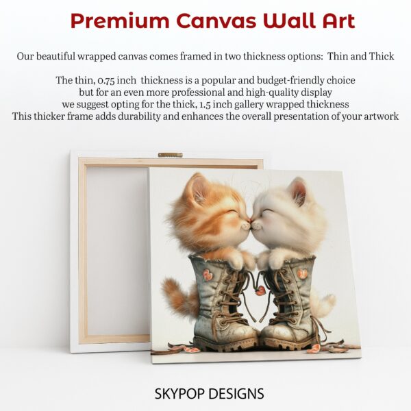 Kitten Love Boots Art