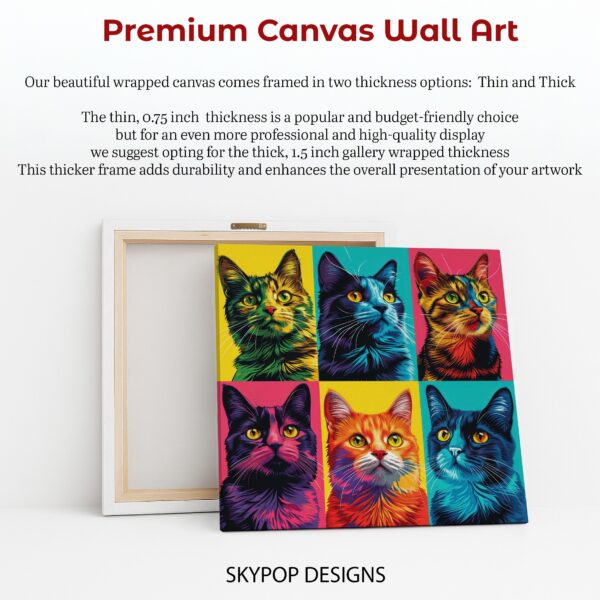 Cat Portraits Art
