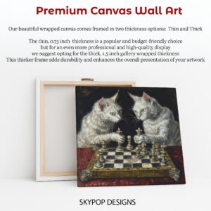Cat Chess Art