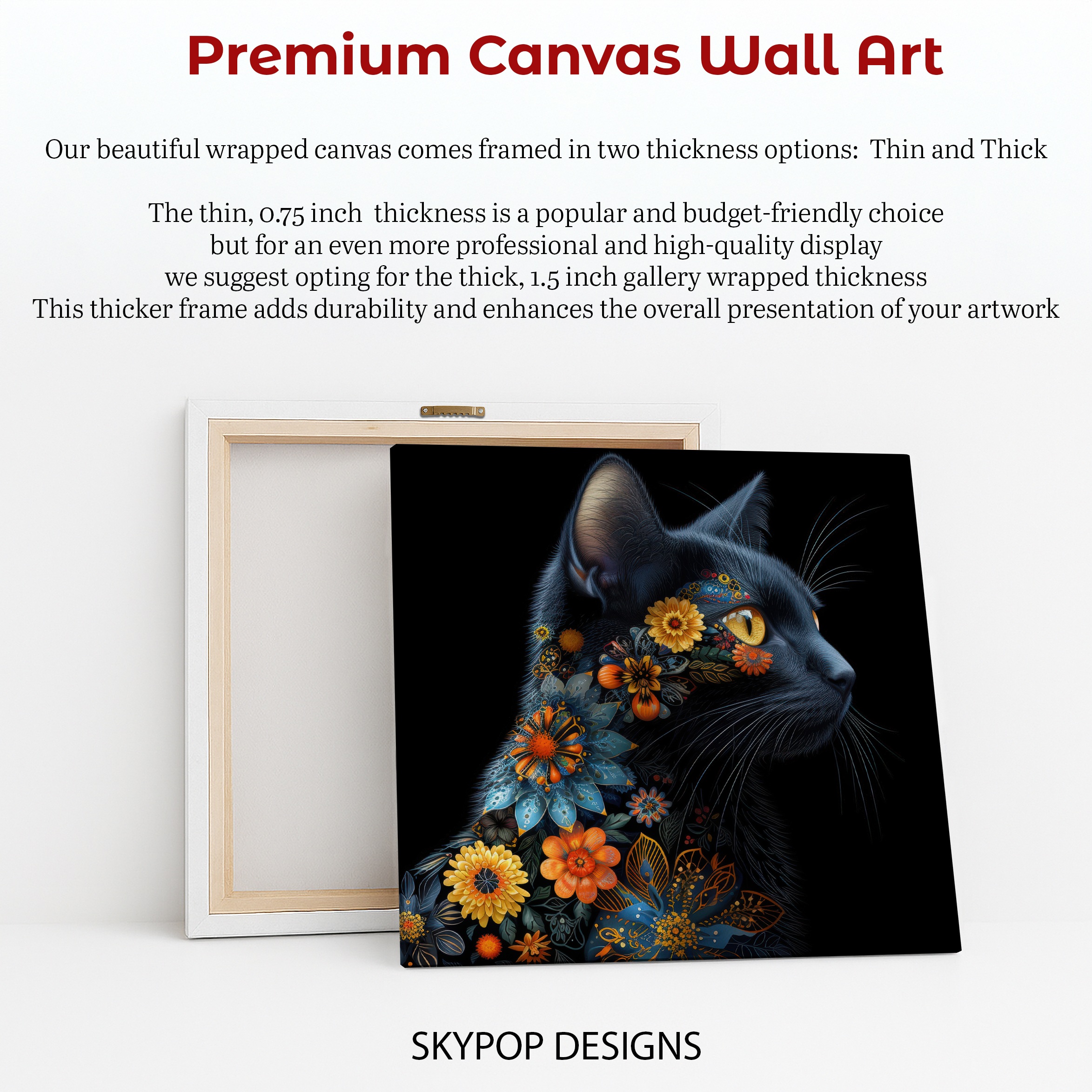 6.jpg Floral Cat Art