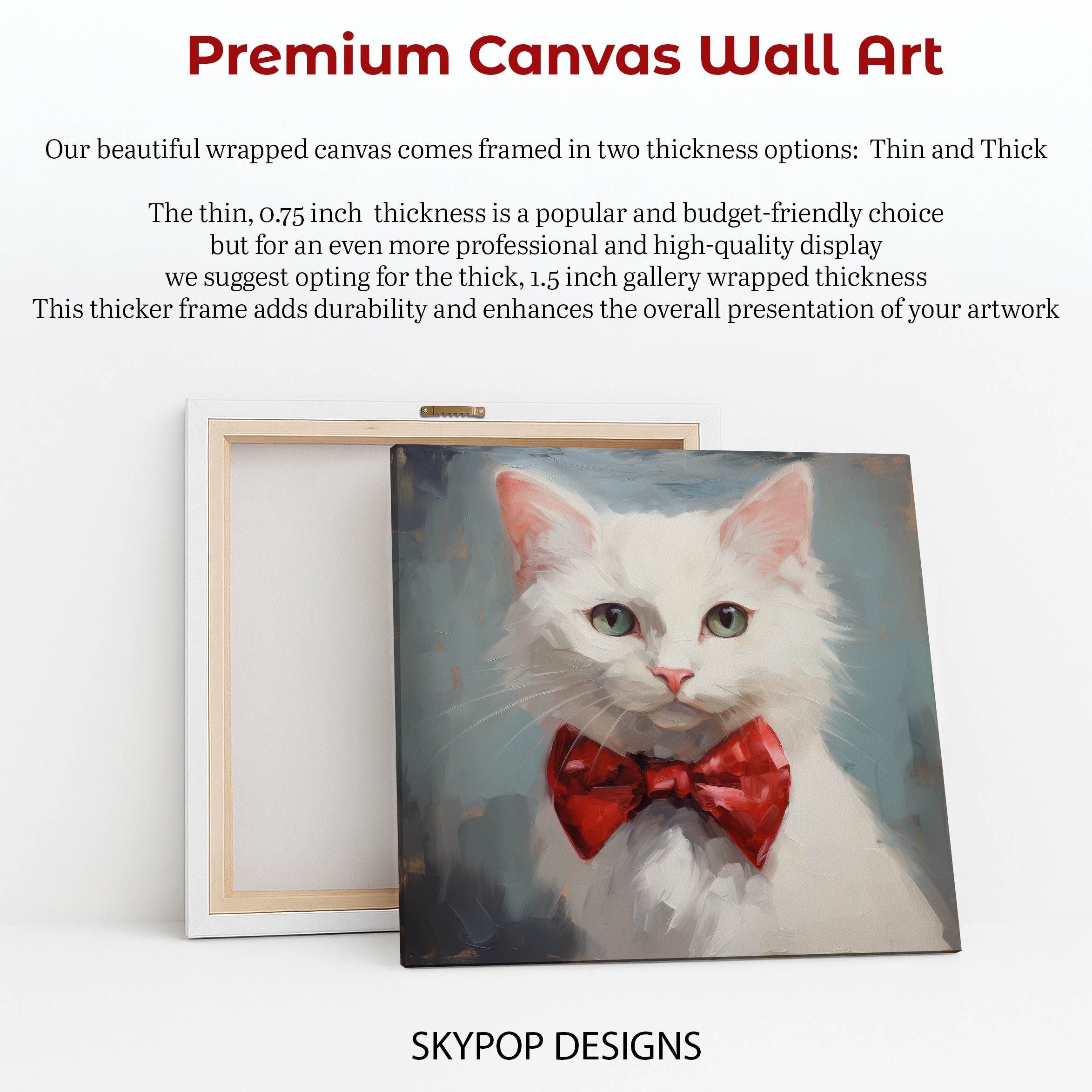 6.jpg Dapper White Cat Art
