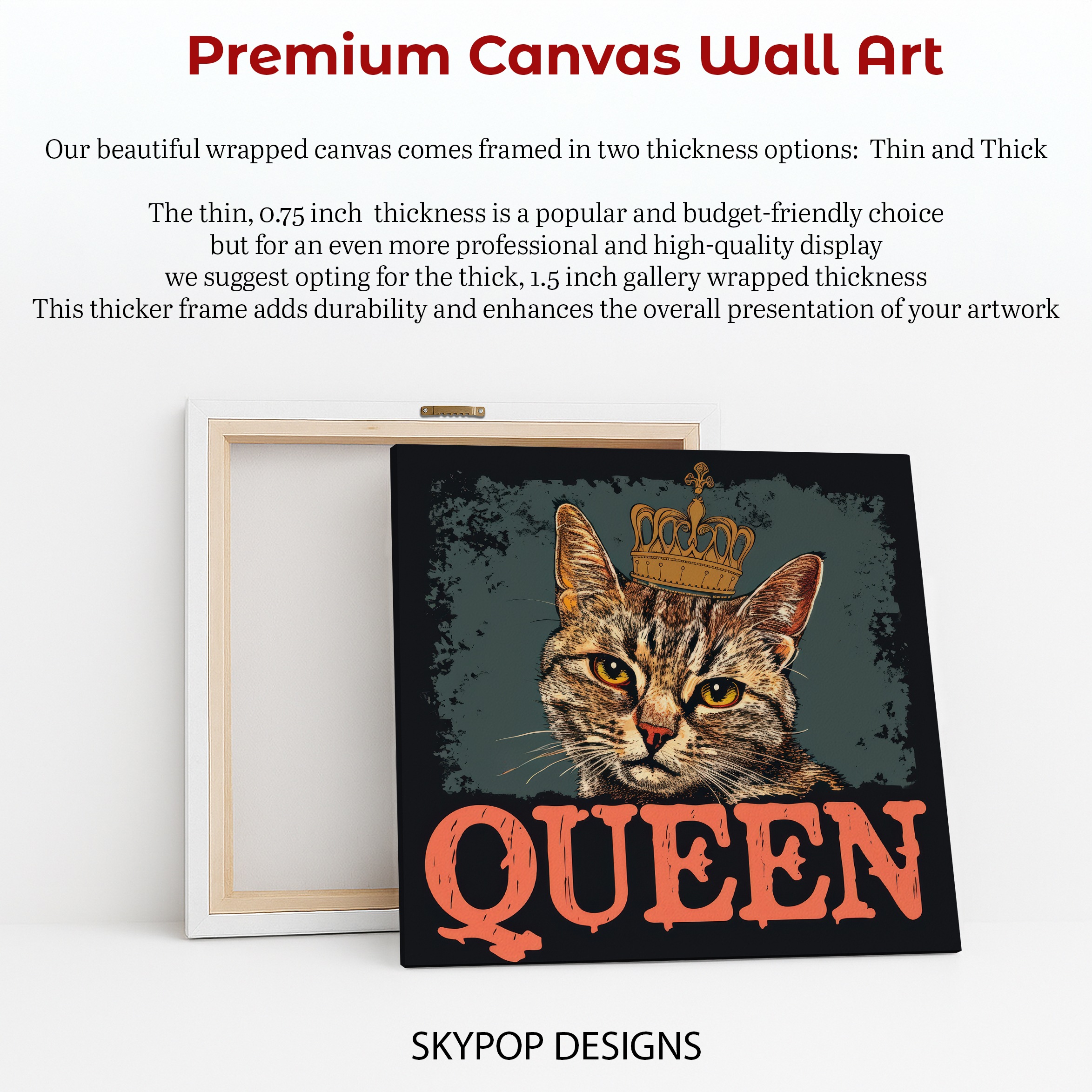 6.jpg Regal Cat Queen Portrait Art