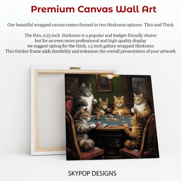 Cat Poker Art