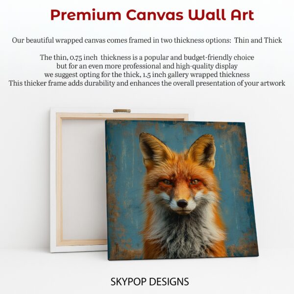 Fox Portrait Art