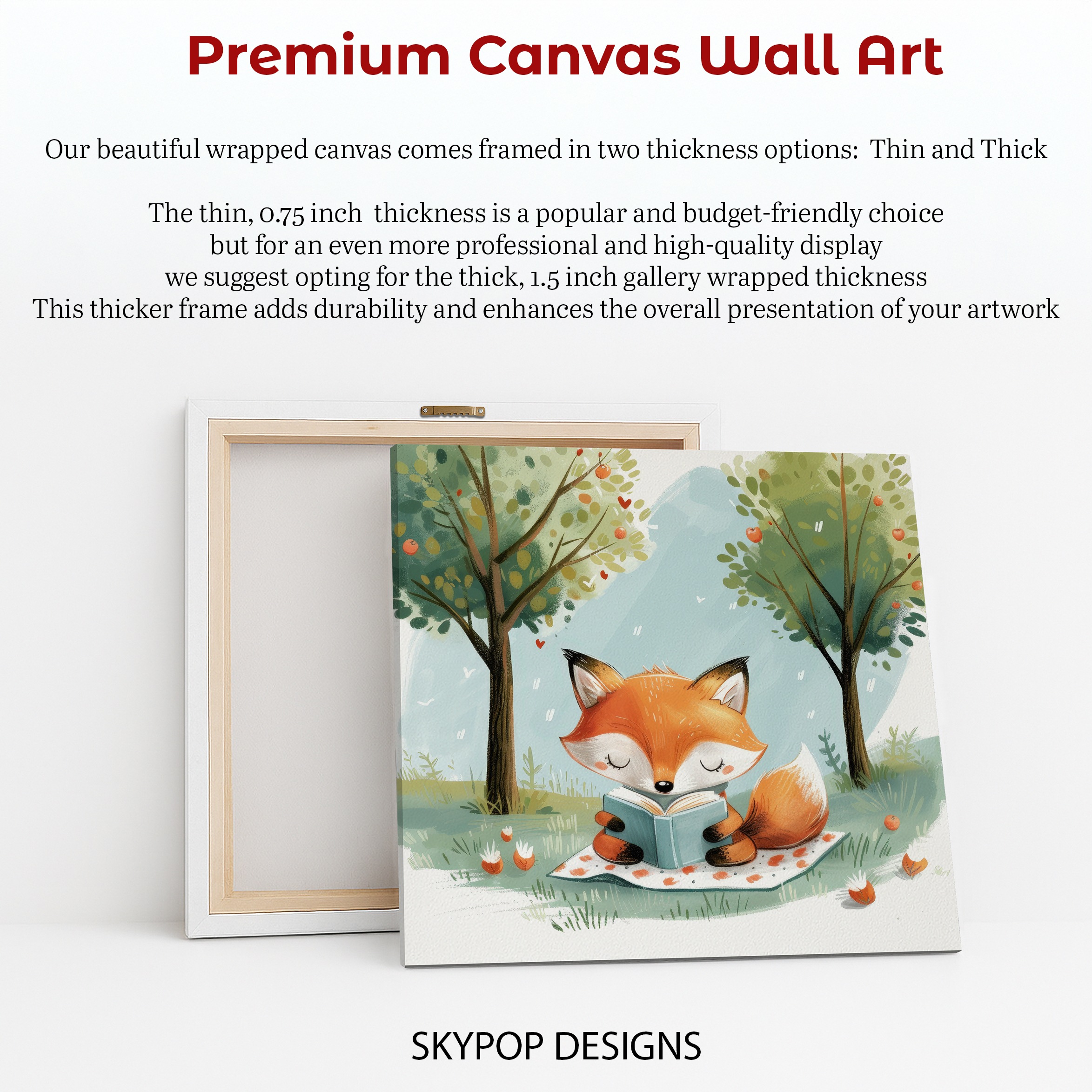 6.jpg Fox Reading Art