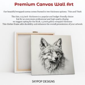 Wolf Portrait Art