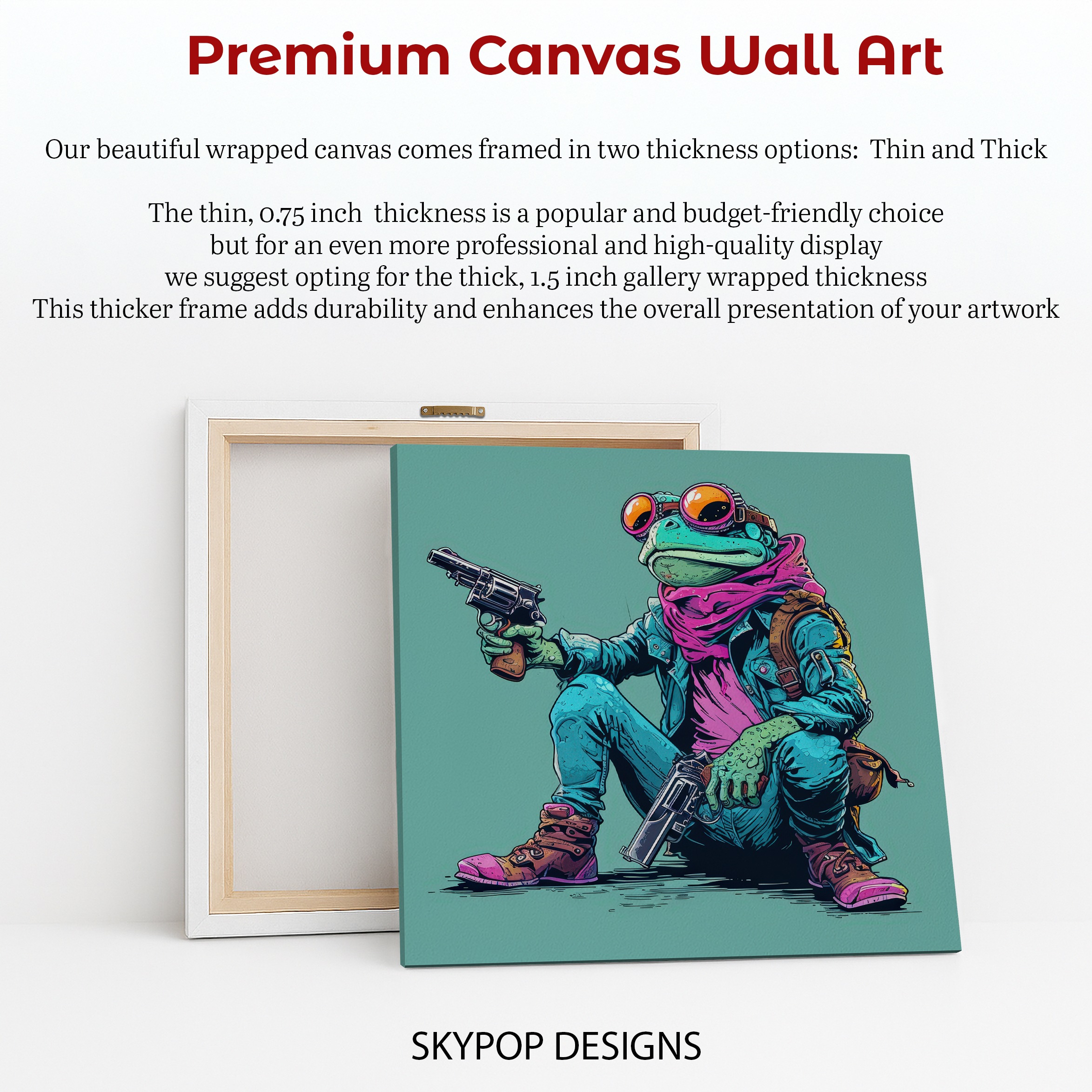 6.jpg Frog Gunslinger Art