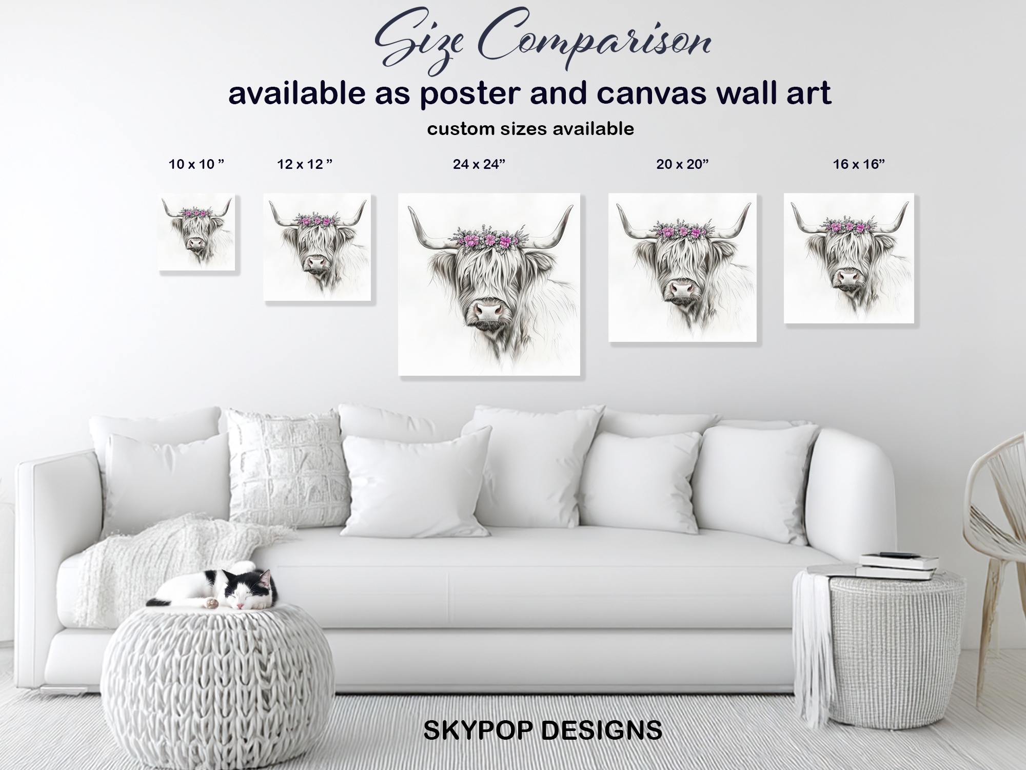 7.jpg Highland Cow Art