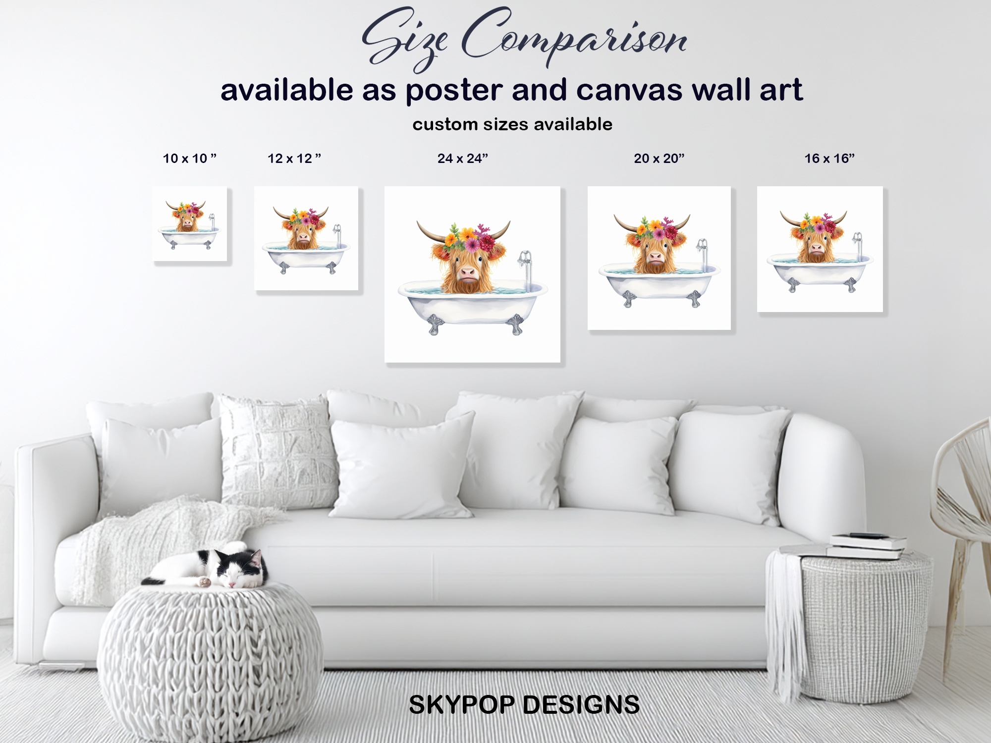 7.jpg Highland Cow Art