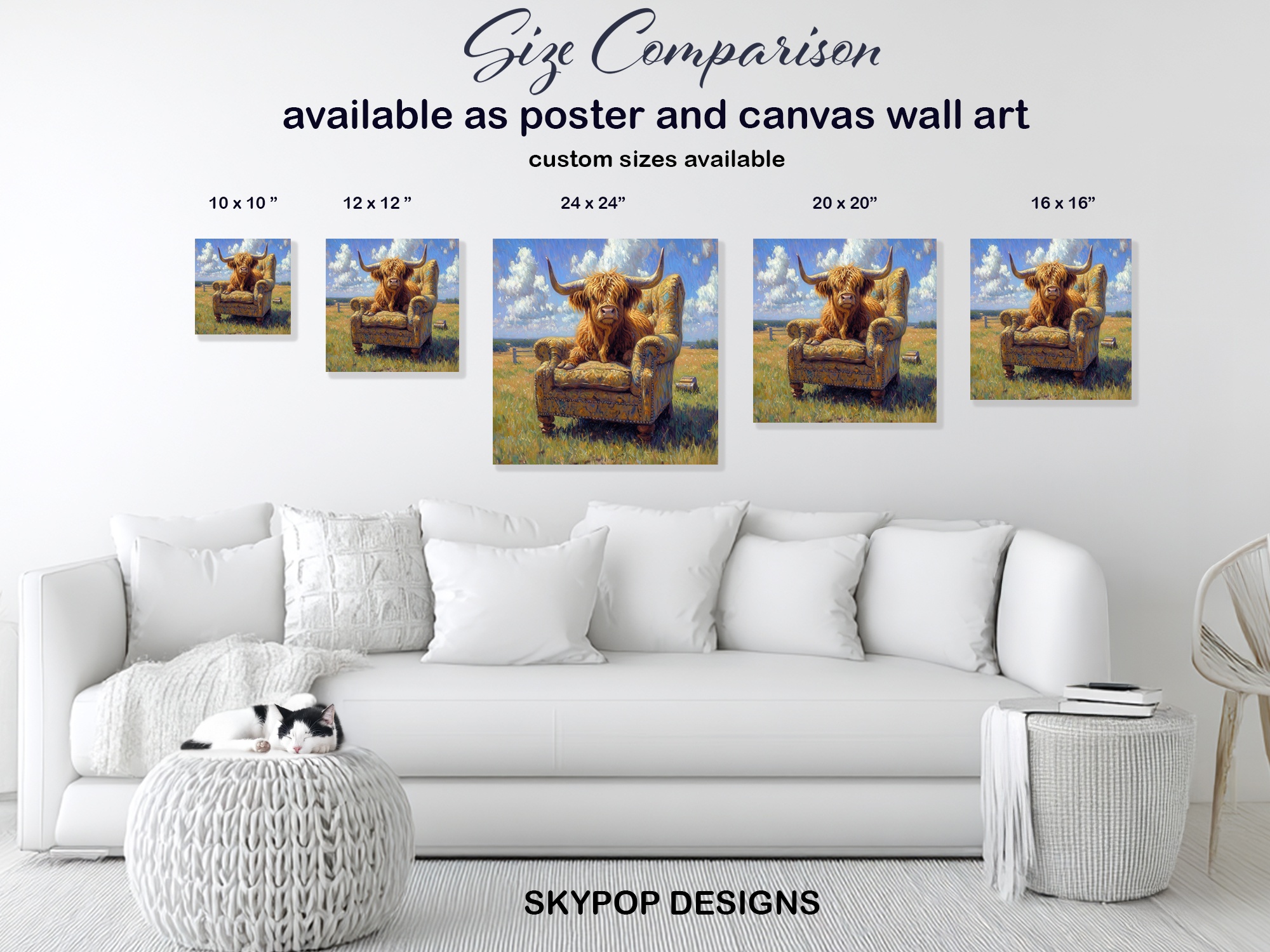 7.jpg Highland Cow Art