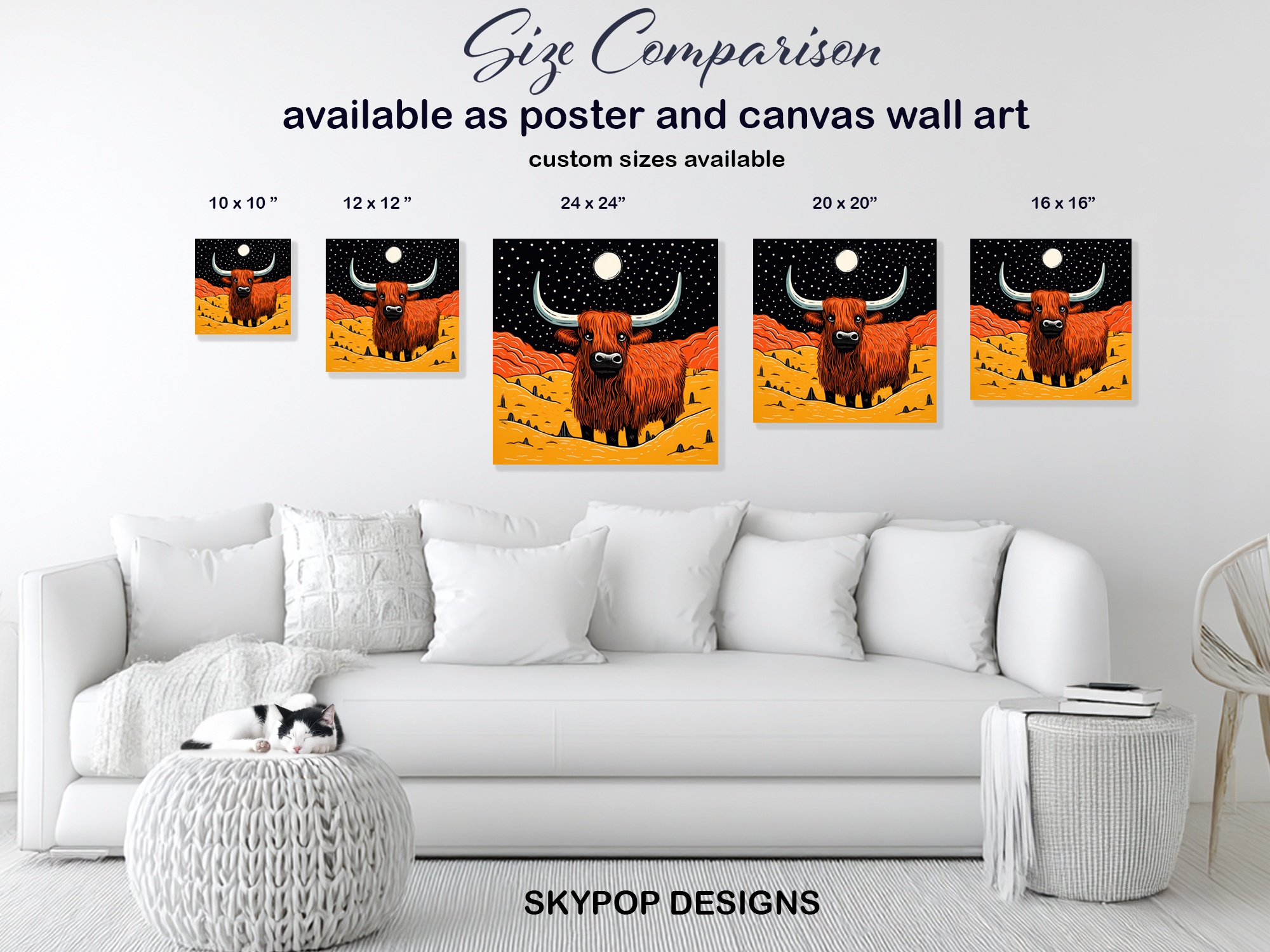 7.jpg Highland Cow Art