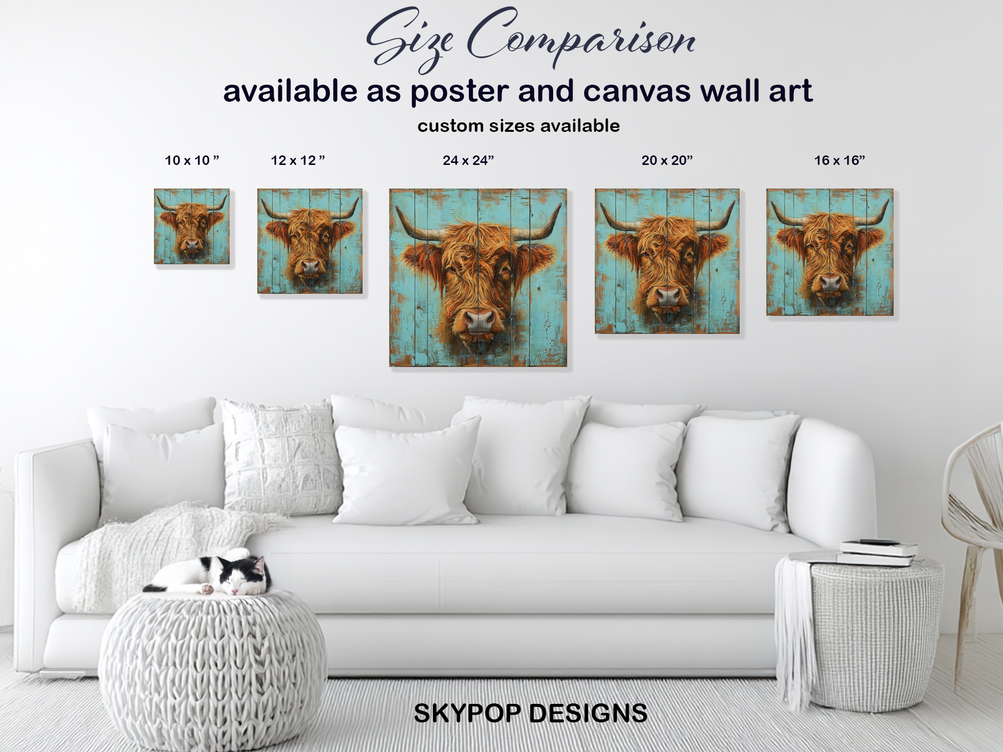 7.jpg Highland Cow Art