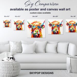 Highland Cow Art