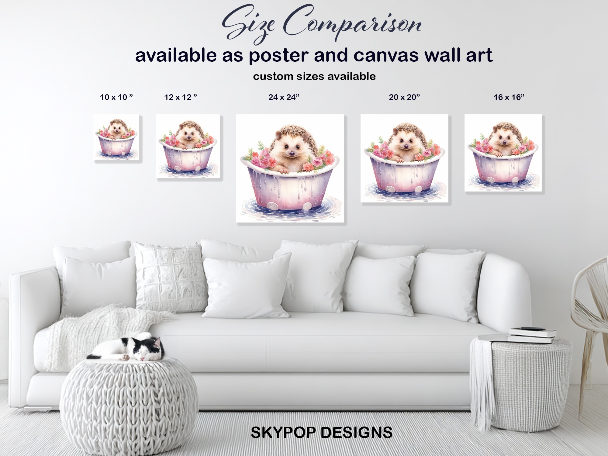 7.jpg Hedgehog Bathtub Art