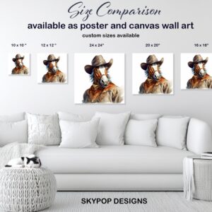Cowboy Horse Art