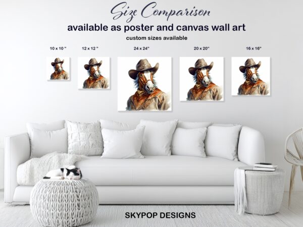 Cowboy Horse Art