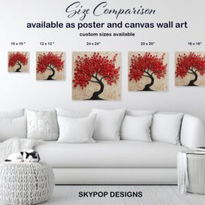 Red Tree Art