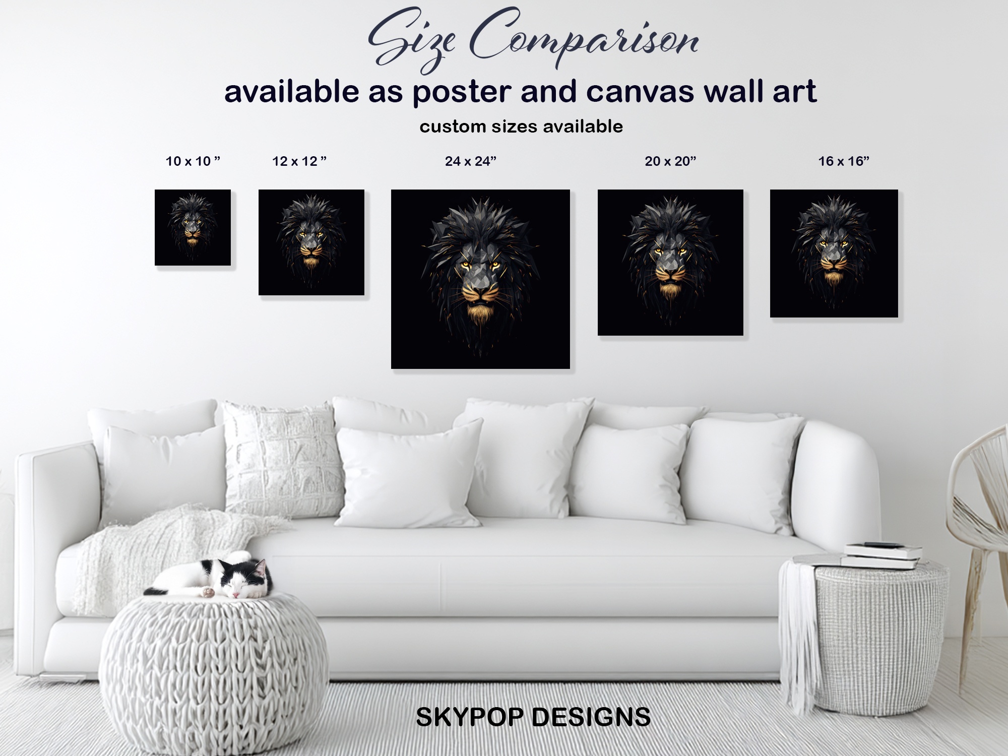 7.jpg Lion Head Art
