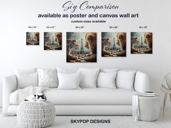 Lion Tiger Art