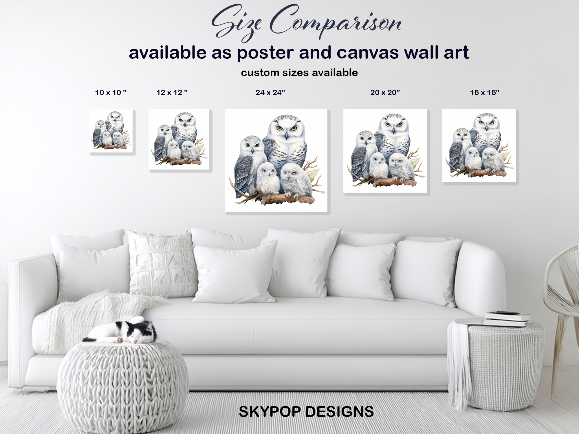7.jpg Owl Family Art