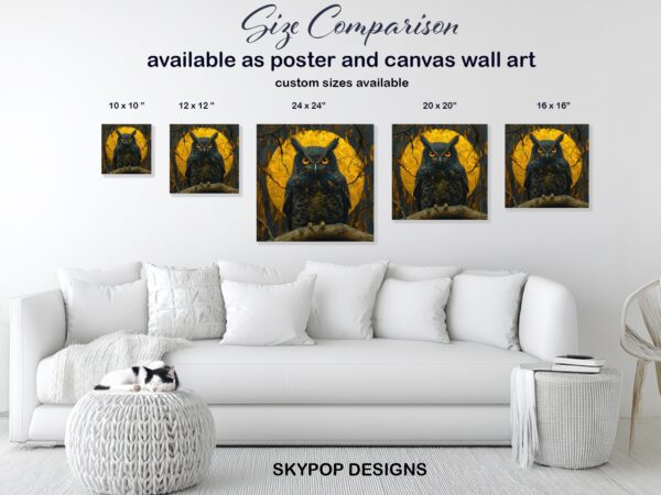 Owl Moon Art