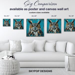 Owl Wood Art