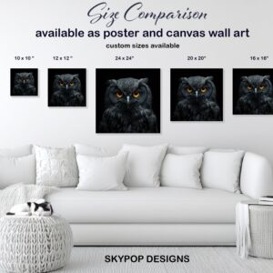 Owl Portrait Art