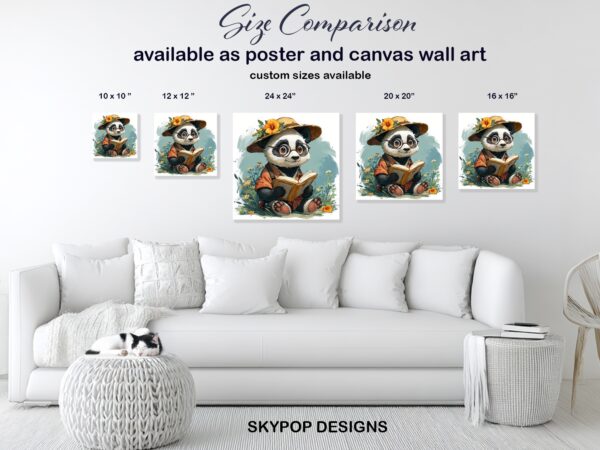 Panda Bee Art
