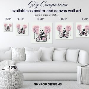 Panda Bicycle Art