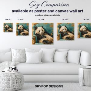 Panda Lounge Art