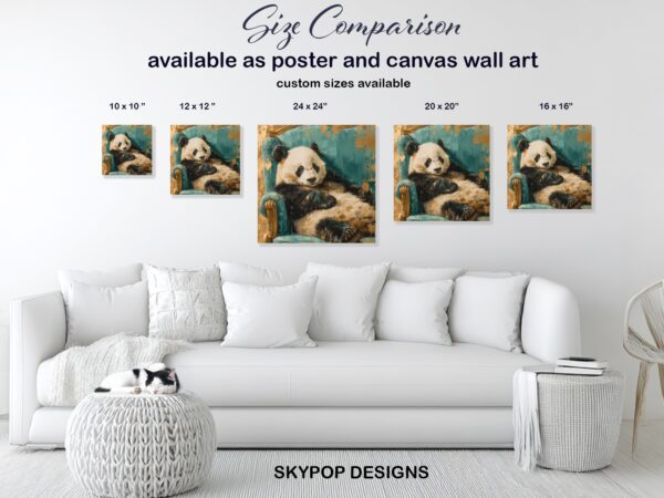 Panda Lounge Art