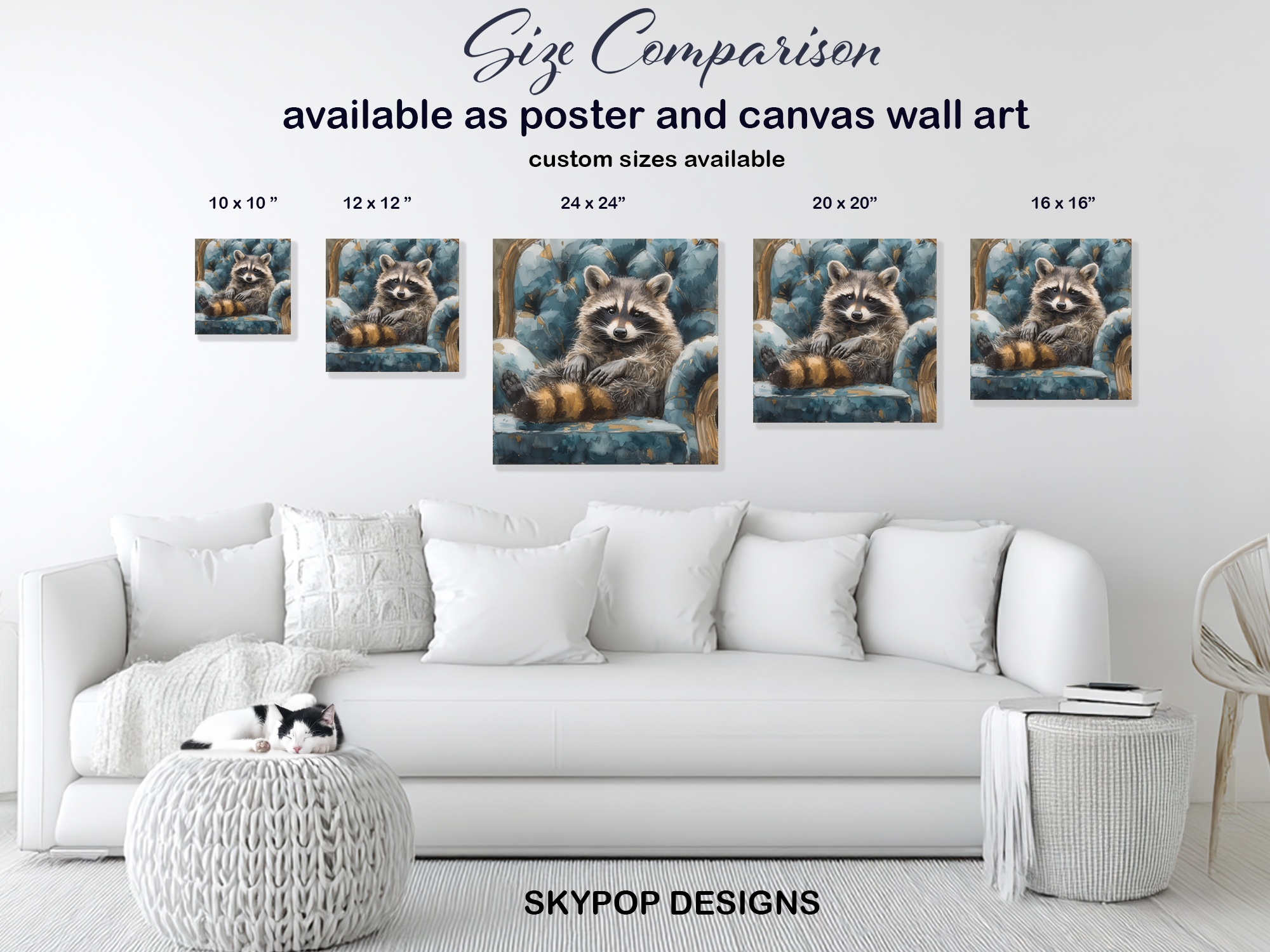 7.jpg Raccoon Art