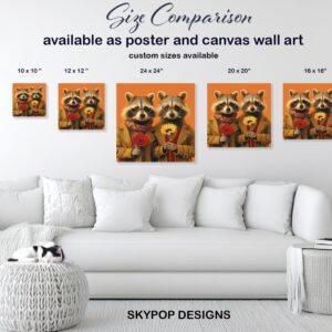 Raccoon Art