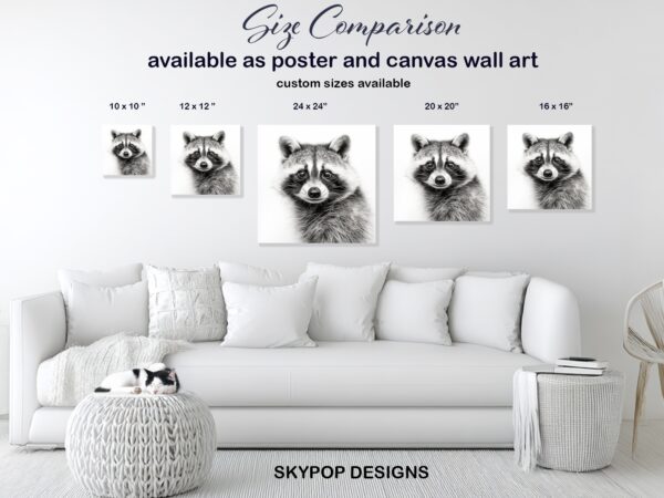 Raccoon Art