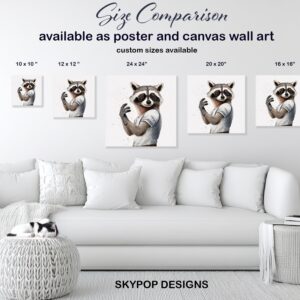 Raccoon Art