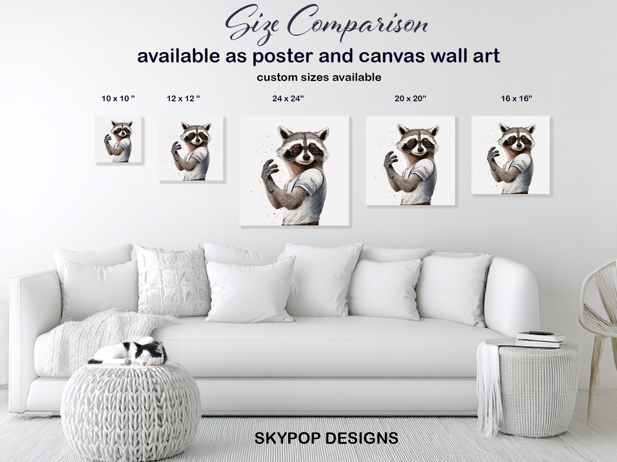 7.jpg Raccoon Art