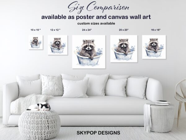 Raccoon Art
