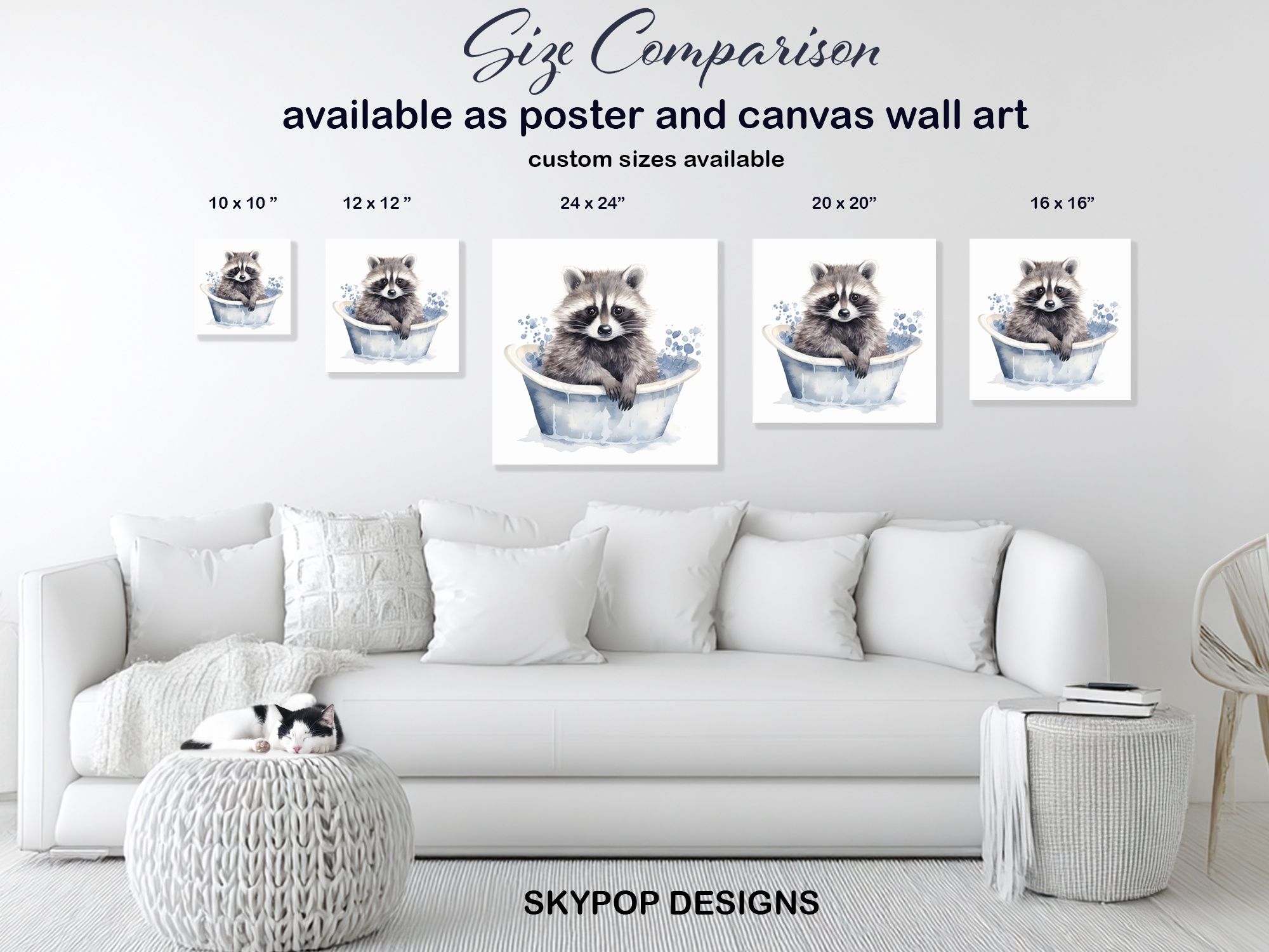 7.jpg Raccoon Art